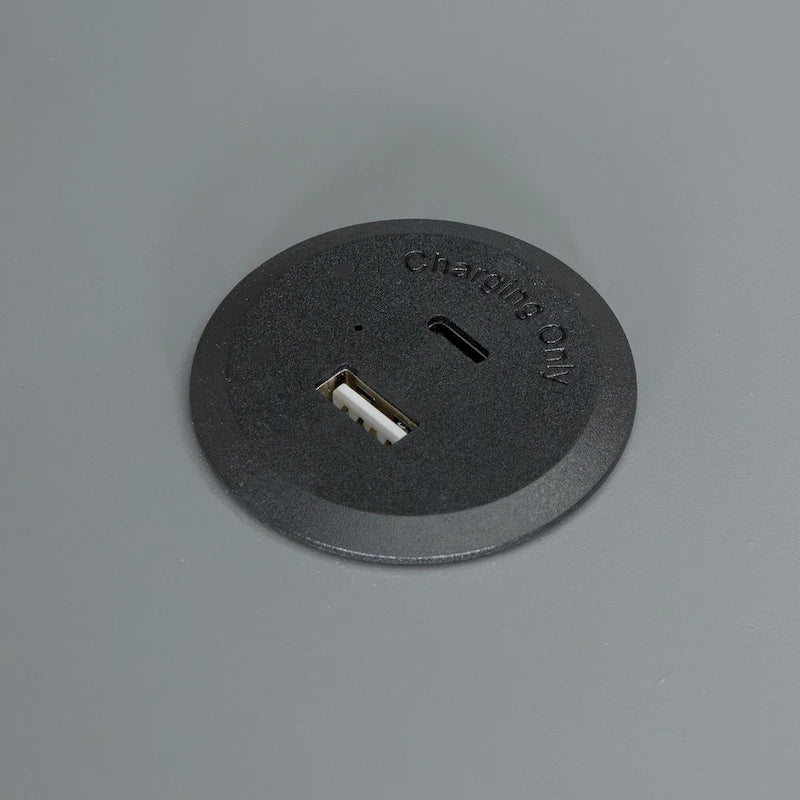 Cama alta de tamaño completo con escritorio multiusos en forma de L, luz LED y estación de carga USB, banco de almacenamiento de madera para cama alta con 2 cajones