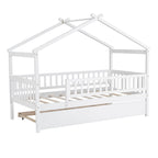 Cama Twin Pine House con nido Twin