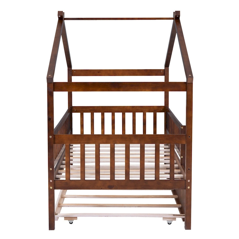 Cama Twin Pine House con nido Twin
