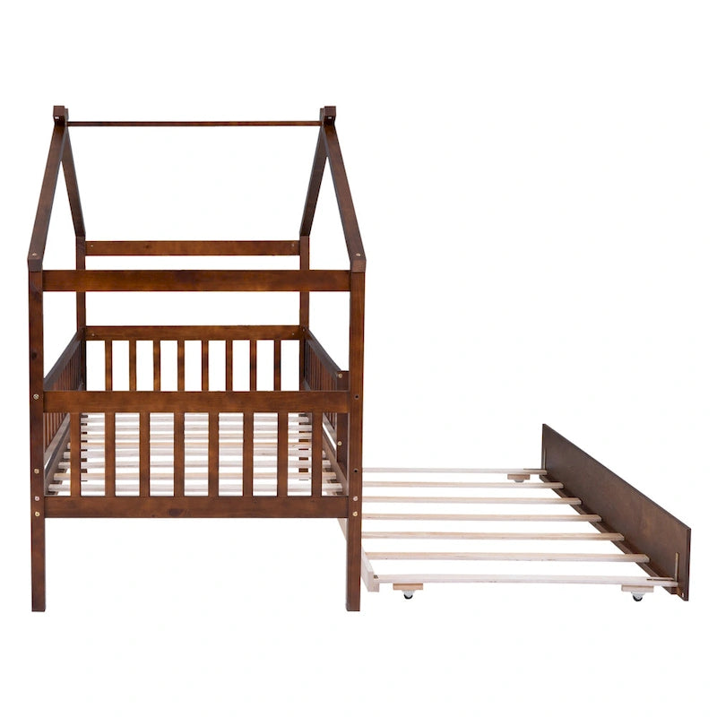 Cama Twin Pine House con nido Twin